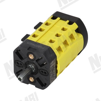 Комплект головного перемикача 1-0-2 "BREMAS CA0207412V" оригінал 20А - 690В - штифт 5x5мм для BFC