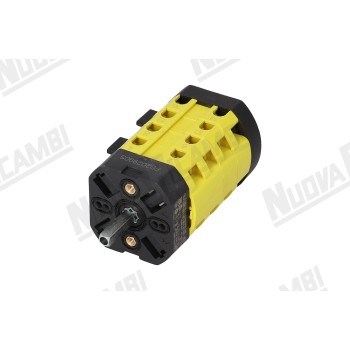 Комплект головного перемикача 1-0-2 "BREMAS CA0207412V" оригінал 20А - 690В - штифт 5x5мм для BFC