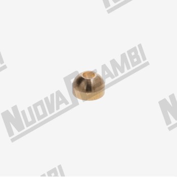 Приварной наконечник Ø внутр. 6мм / Ø шестигранник 8мм - для гайки 1/8ВР (511531)