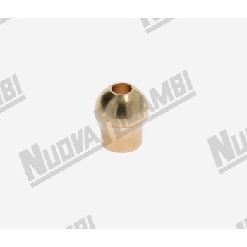 Приварной наконечник Ø внутр. 4мм / Ø шестигранник 8мм - для гайки 1/4ВР (511532)