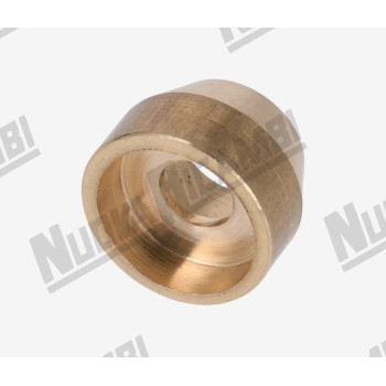 Латунная втулка держателя фильтра жиклера варочной группы - Ø13x10,6/7,8x9мм - для FAEMA E61/ QUALITY/ BRUGNETTI