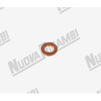 Медная прокладка G 1/8" шестигранная - Ø 8,5x5x1,5мм Медная прокладка G 1/8" шестигранная - Ø 8,5x5x1,5мм