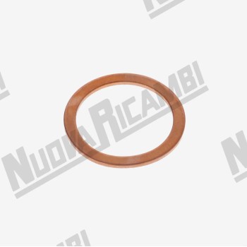 Мідна прокладка G 1/2" - Ø 27x21x1мм