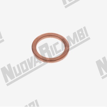 Мідна прокладка G 1/4" - Ø 17,8x13,2x1,5мм