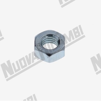 Хромована гайка M6 - шестигранник 10мм - вис. 5мм