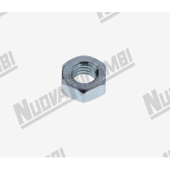 Хромована гайка M6 - шестигранник 10мм - вис. 5мм Хромована гайка M6 - шестигранник 10мм - вис. 5мм