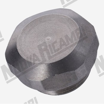 Заглушка інфузійної камери головки групи з нержавіючої сталі - M20 - вис. 16мм - шестигранник 26мм - для FAEMA DUE-ENOVA-E91-E97-E98