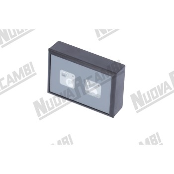 Сенсорна панель 2 кнопки, 2 LED для ECM RAFFAELLO