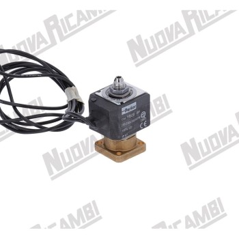 Електромагнітний клапан PARKER 3-ходовий V220-230/50-60 9Вт, отвір Ø 1,5 - 20 бар - рубінове ущільнення - дренаж 1/8 - котушка з проводом