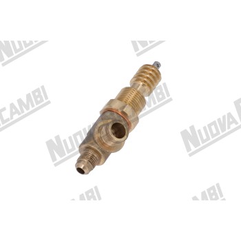 Паровий/водяний клапан - фітинг з різьбою 4мм - конічне з'єднання 1/4 - 3/8НР - для FUTURMAT/ARIETE