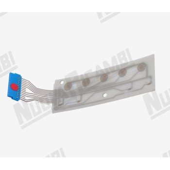 Мембрана сенсорної панелі 5 кнопок - 13 контактів - для CIMBALI M32 (445270010)