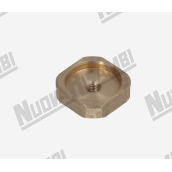 Латунный держатель прокладки запорного клапана - Ø 14x10,5x7 - для FAEMA