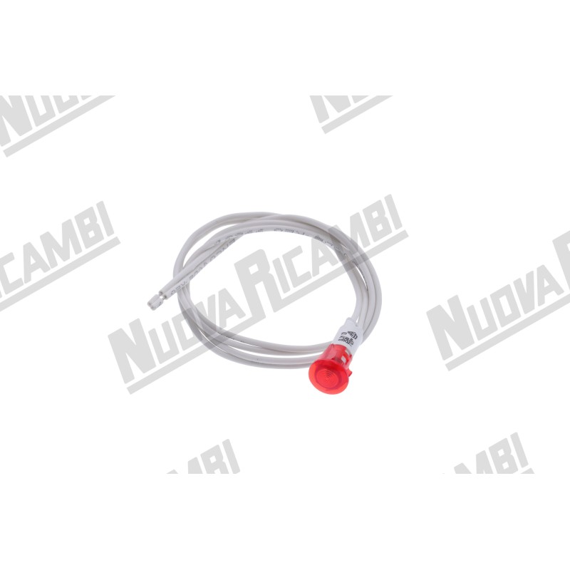 RED PILOT LAMP  10D/220V +WIRE