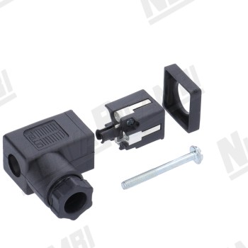 Роз&#039;єм лічильника води (флоуметра) в зборі - 15,5x15,5x25,5мм