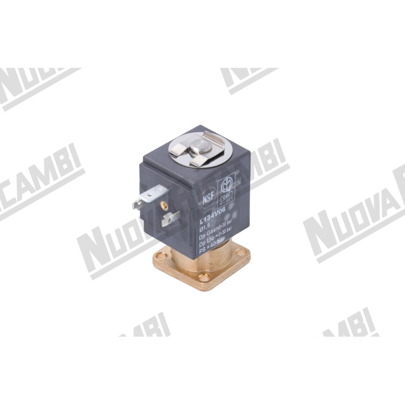 Електромагнітний клапан SIRAI 2-ходовий для монтажної плати V230/50 14Вт, отвір Ø 1,6, ущільнення VITON