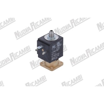 Електромагнітний клапан SIRAI 3-ходовий V220/50-60 17Вт, отвір Ø 1,5 - рубінове ущільнення - конічний дренаж 1/8