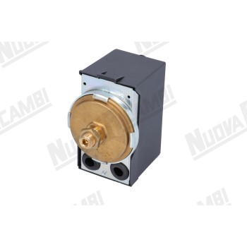 Триполюсний пресостат "PARKER" 0,5-1,4 бар 25А G 1/4НР, сертифікований "UL" (PS325-1C-LEFTcc)