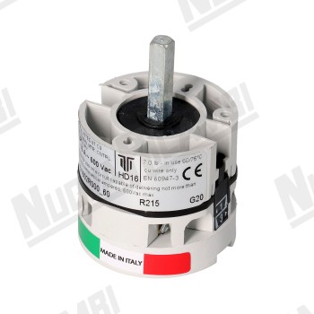 Комплект головного перемикача "TECNOMATIC" 16A - 600В, штифт 5x5мм для FAEMA (COMPACT/E91/E92)