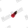 Червона пілотна лампа 250В - 120°C - головка Ø 14мм - отвір Ø 12мм - для FAEMA