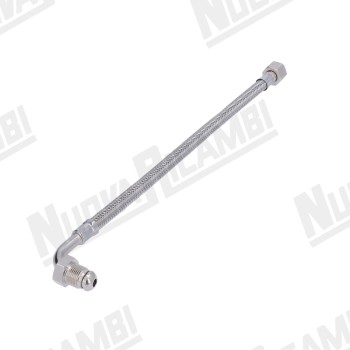 Гнучкий шланг з нержавіючої сталі 3/8ВР-3/8НРк, 1 вигин, 36см для насоса FAEMA