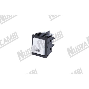 Біполярний перемикач води 250В 16А, отвір 22x30мм - для BFC/ ROYAL