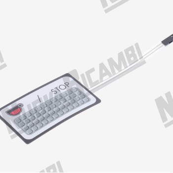 Мембрана сенсорної панелі 1 кнопка - 1 LED - 2 контакти - для FAEMA SMART S.