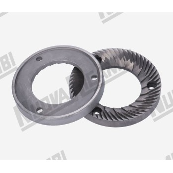 Пара жорен "NR" праві - 900 об/хв - Ø зовн. 74мм - Ø внутр. 43мм - вис. 9мм, 3 отвори - для MACAP SERIES M7/ LA SPAZIALE ASTRO 8A 75-ASTRO 12 O.D.