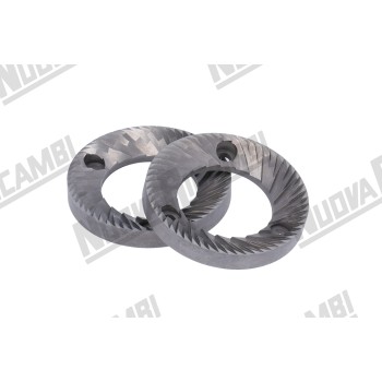 Жорна MACAP M4D/M5D/M5DPLUS/ 1400 об/хв, праві, Ø шестигранник 58 - Ø внутр. 34 - вис. 8,5мм, 3 отвори