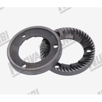 Пара жорен "NR" праві - Ø шестигранник 63,5мм - Ø внутр. 38мм - вис. 9мм, 3 отвори - для CASADIO ENEA