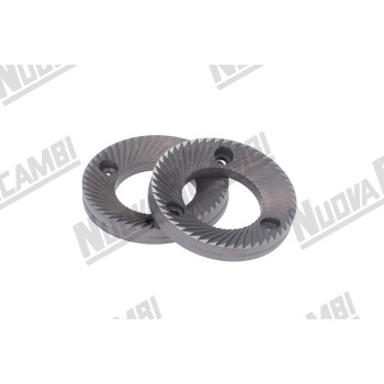 Комплект жорен SANTOS ліві, Ø шестигранник 63,5мм - Ø внутр.35мм - вис. 9мм - 3 отвори