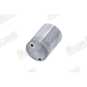 Хромований паровий носик "NR" внутрішній - M10x1 - Ø 12x17мм - 2 отвори Ø 1,5мм - для BRASILIA/ BFC/ SANREMO/ FIAMMA RST/ VBM/ ECM