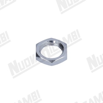 Хромированная фиксирующая гайка для газового крана M12x1мм
