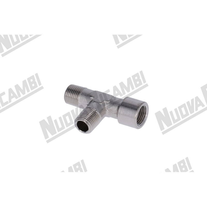 T - образный фиттинг ППМ. боковой конический 1/8