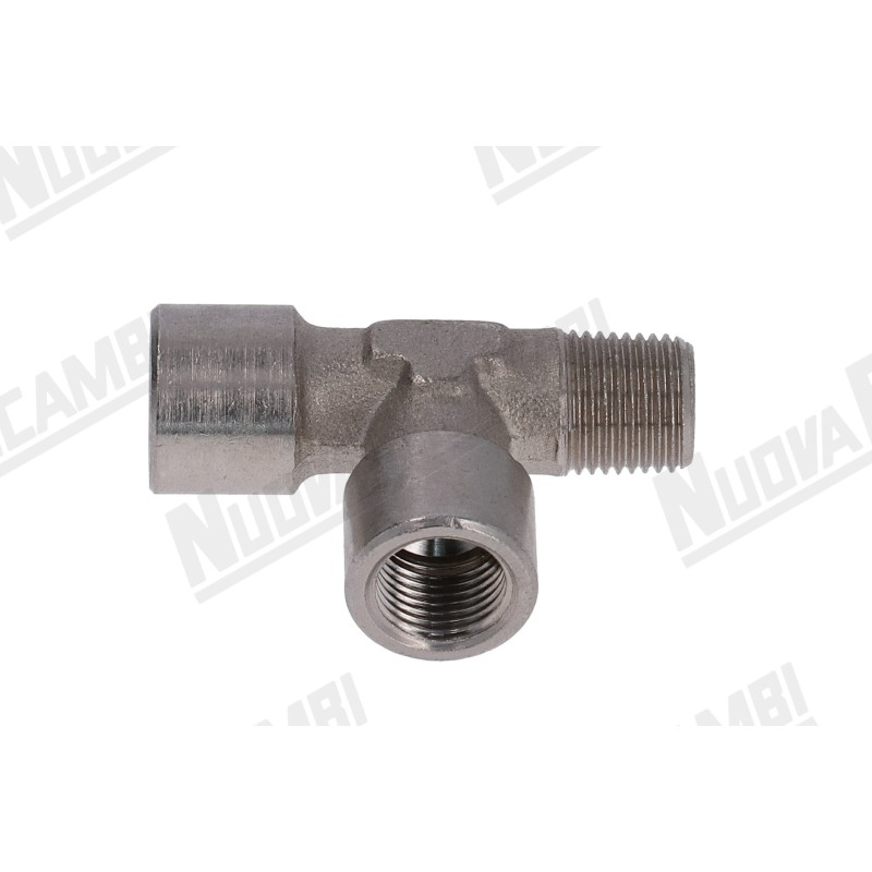 T - образный фиттинг  папа боковой конический 1/8