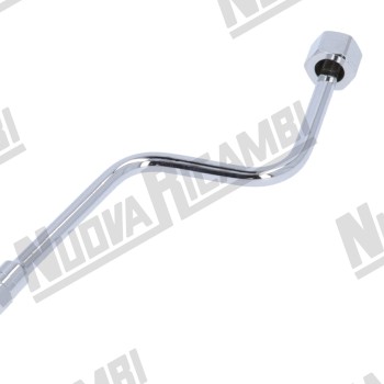 Хромована парова трубка "NR" в зборі - Ø 8мм - гайка 3/8ВР - довж. 190мм - для GAGGIA