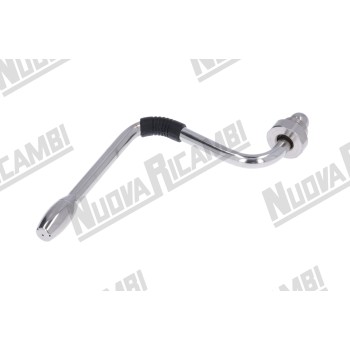 Парова трубка "NR" з нержавіючої сталі - Ø 10мм - гайка 1/2НР - довж. 185мм - для FAEMA E91 / EMBLEMA / TEOREMA