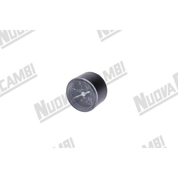 Манометр одинарної шкали 0-2,5 бар - з'єднання 1/8М під хомут - рамка Ø 43мм - корпус Ø 42мм для FAEMA E91