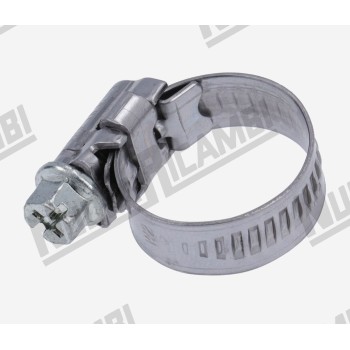 Зажим для шланга винтовый, из нержавеющей стали - W2 - 12/22мм