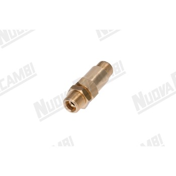 Обратный клапан для кофемашины, резьба 3/8M - 3/8M