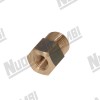 Фитинг G 3/8НР - 1/8ВР - шестигранник 18мм - "латунь"