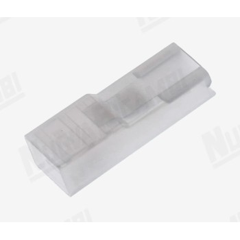 Нейлонова кришка для штекера-мами 6,3мм - 9x8x25мм