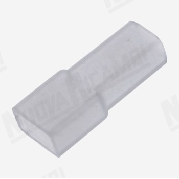 Нейлонова кришка для штекера-мами 6,3мм - 9x7,5x21мм