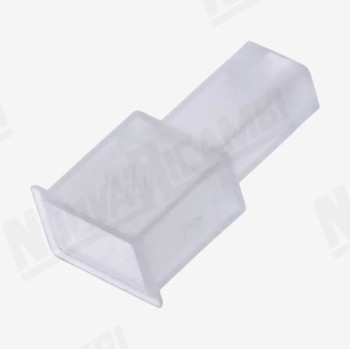 Нейлонова кришка для штекера-тата 6,3мм - 10x9x22мм