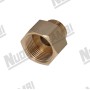 Фитинг G 1/2НР - 3/4ВР - шестигранник 30мм - "латунь"