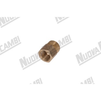 Фитинг G 1/2НР - 3/8ВР - шестигранник 21мм - "латунь"