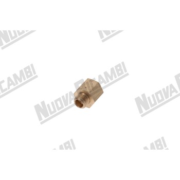 Фитинг G 1/4НР - 3/8ВР - шестигранник 20мм - "латунь"