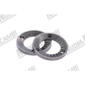 Комплект жорен "NR" праві - Ø шестигранник 83 - Ø внутр. 49 - вис. 9,5мм - 3 отвори - для MAZZER MAJOR MONOPHASE/ FIORENZATO MC6GA