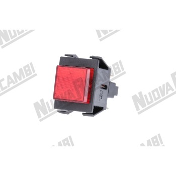 Двухполюсная светящаяся кнопка Star 1st Model