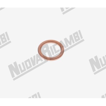 Медная прокладка жиклера варочной группы - Ø 13,8x10,3x1мм - для CIMBALI