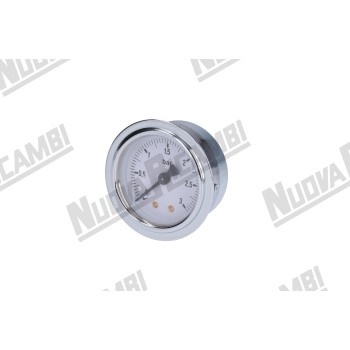 Манометр одинарної шкали 0-3 бар - з'єднання 1/8НР плоске - рамка Ø 62мм - корпус Ø 52мм для GAGGIA ELE
